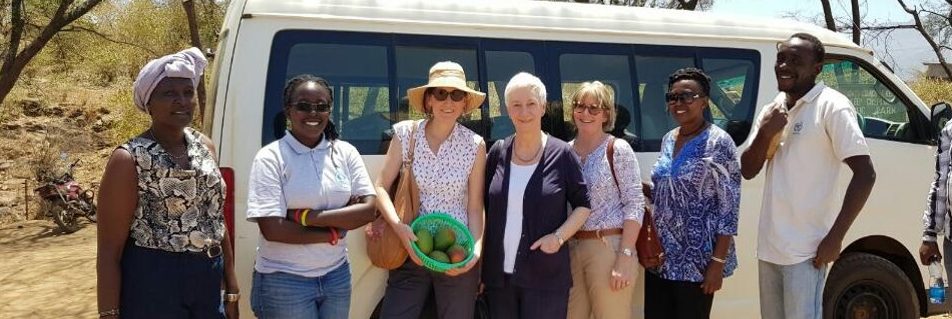 Maggie, Mimi and members of the Mutographs team and study collaborators in Eldoret, Kenya